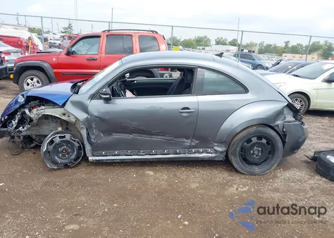 2014 Volkswagen Beetle 2.5L из США, поврежденный, VIN 3VWHP7AT4EM608301